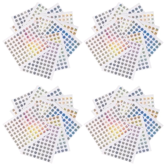 NICEXMAS Passed Sticker For Quality Test Qc Passed Labels Silver 1600Pcs