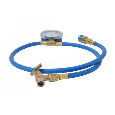 TINKSKY 1PC Charging Hose R134A Refrigerant Auto AC Refrigeration Hose 55MPa Pressure Gauge Kit