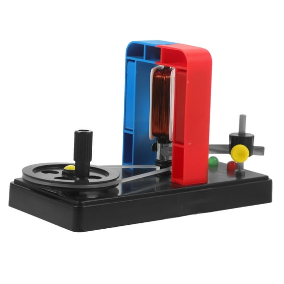 IMIKEYA Hand Crank Generator Science Kit Assorted Color Stable Power Supply for Physics Experiment Equipment 1Pack