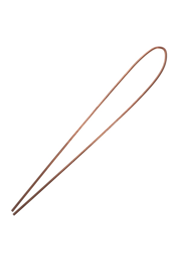 TINKSKY 1Set Copper Round Bar Rod Pure Copper Probes Rod for Metalworking Projects