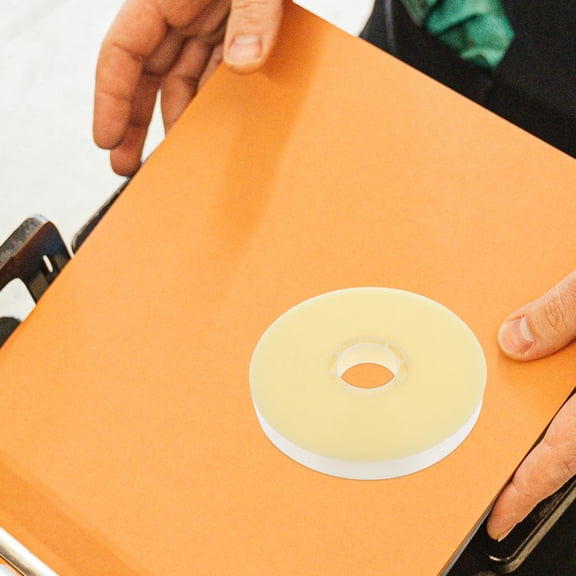 NICEXMAS Packing Straps Strapping Tape Transparent Plastic 1Set For Use With Packaging Machine