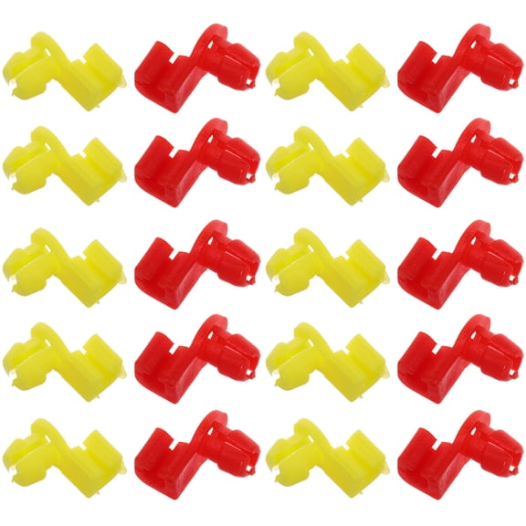NICEXMAS 20Pcs Car Door Lock Clips Assorted Colors for Auto Parts Replacement and Truck Accessories