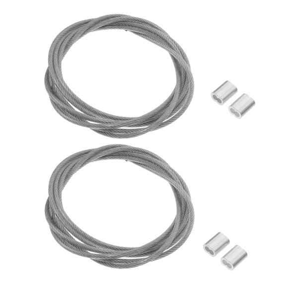 NICEXMAS 2Pcs Plated Silver Basketball Hoop Replacement Threading for Indoor and Outdoor Use
