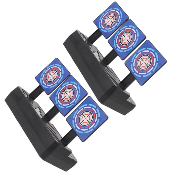 IMIKEYA 2pcs Automatic Return Target for Indoor and Outdoor Sports Training Durable and Simple to Install Game Accessory