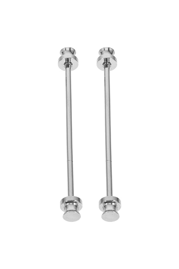2-Pack Men's Collar Bar Tie Pins, Alloy Collar Clips for Formal Shirts, Stylish Men's Accessories