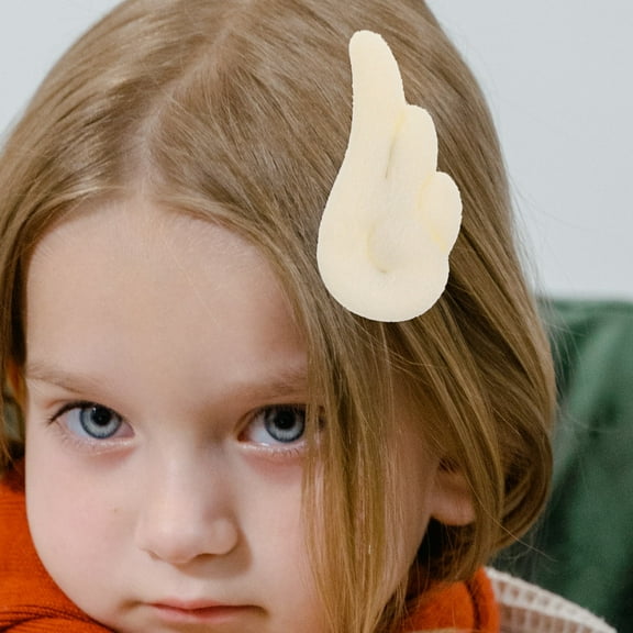 NICEXMAS 3 Pairs Hair Accessories Wings Shape Hair Clips for Teens Family Celebrations