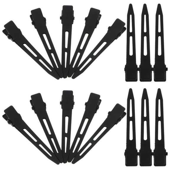 NICEXMAS 30pcs No Crease Hairpins Metal Black Hair Accessories for Women