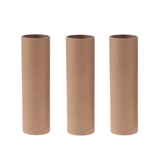 NICEXMAS Kraft Paper Storage Tubes for Documents, 30-Pack Cardboard Tubes for Posters, Artwork, and Paper Rolls