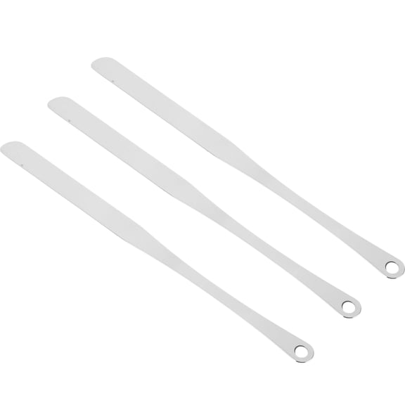 NICEXMAS 3Pcs Korean Makeup ula Set Stainless Steel Cosmetic Mixing Tool for Foundation and Pigments