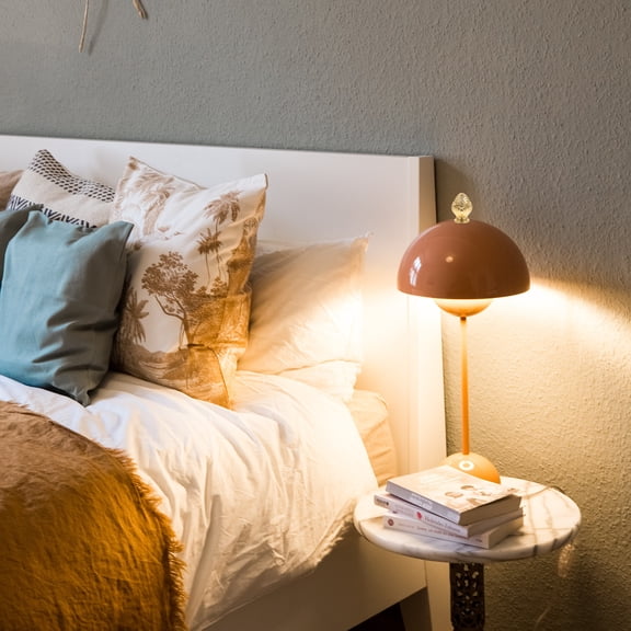 NICEXMAS 4Pcs Vintage Style Golden Lamp Finials Classic Decorative Caps for Lampshades