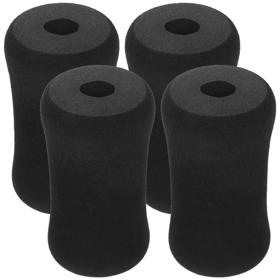 NICEXMAS 4pcs Replacement Foam Pads for Workout Bench Upgrade Gym Equipment Rubber