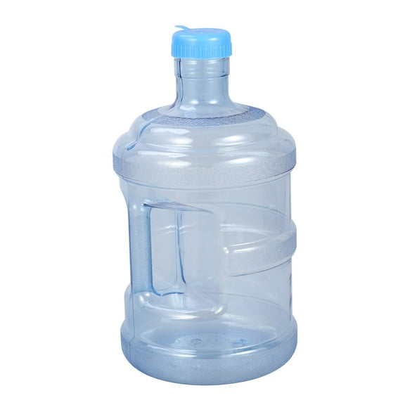 TINKSKY 5 Liters of Pure Water Bottle Mineral Water Bottle Portable PC Bucket with Handle Portable for Car Carrying (5L)