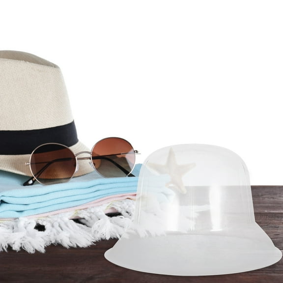 TINKSKY 5-Pack Transparent Plastic Hat Shaper Inserts for Hat Maintenance and Storage, Ideal for Commercial and Personal Use
