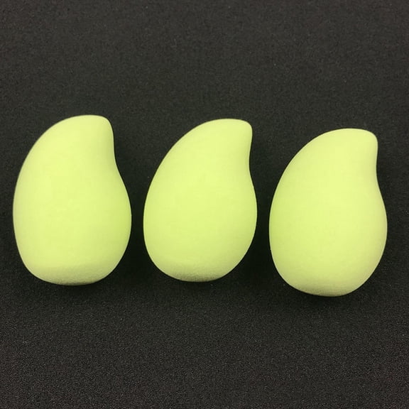 NICEXMAS Powder Puff for Body Dual Purpose Dry Wet Powder Green 6Pcs