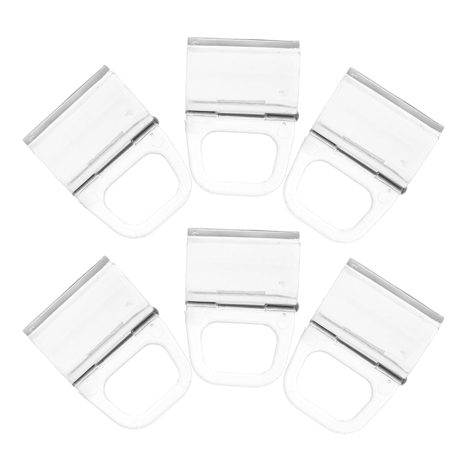 TINKSKY 6Pcs Window Blind Clips ABS Cordless Shade Handle Clamp for ...