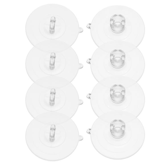 TINKSKY 8pcs Suction Cups Hooks for Windows Cat Window Perch Support PVC for Cat Owners Glass Windows