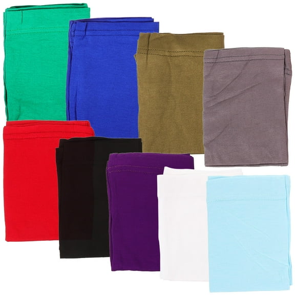 TINKSKY 9pcs Tube Headbands for Dreadlocks Multi-functional Belt for Home Activities