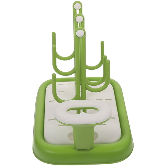 NICEXMAS Water Cup Drain Rack Baby Bottle Drying Rack White 1Pack for Holding Cups Back to School