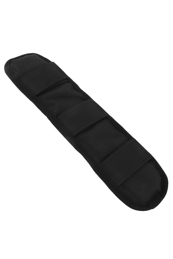 TINKSKY Breathable Universal Shoulder Pad Shoulder Strap Cushion Black 1Set Simple Design Men Women