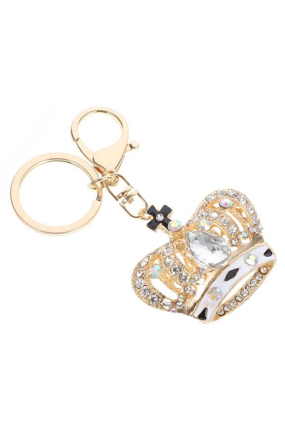Luxury Keychains for Women Alloy Key Ring Decoration Fashion Appearance 1Set Assorted Color