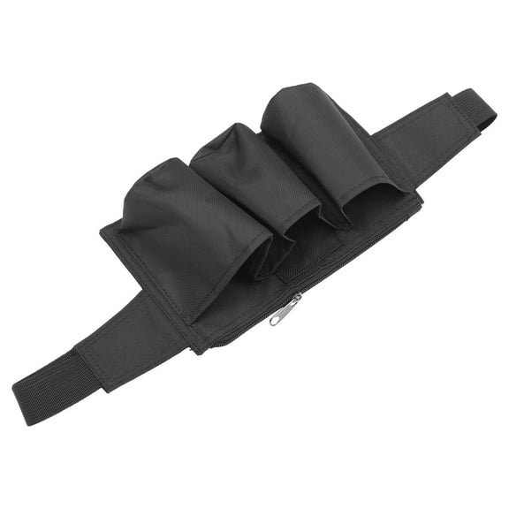 NICEXMAS Black Heavy Duty Tool Apron with Adjustable Webbing Belt for Gardening Use