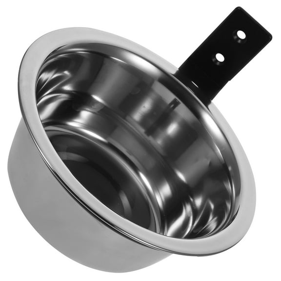 TINKSKY Hanging Pet Feeding Bowls Stainless Steel 1 Set 17.50X17.50X6.10CM