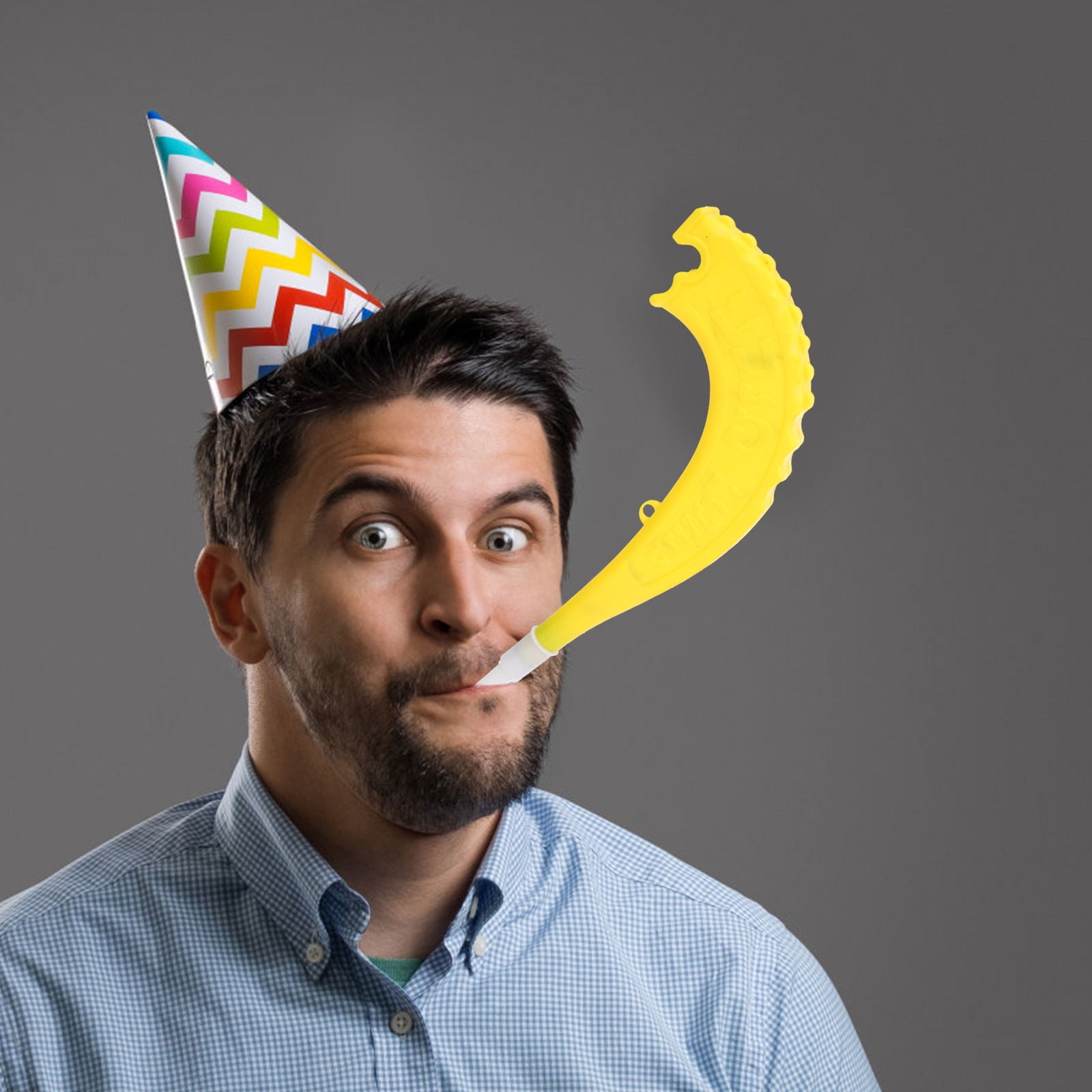 TINKSKY Horn for Cheering Made of Plastic Assorted Color Ideal for Soccer Fan Trumpet and Kids Parties