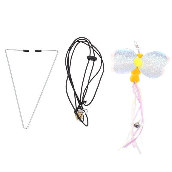 TINKSKY Household Cat Toy Cat Toy Pink Plush for Stress Relief 1Pack