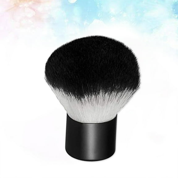 TINKSKY Makeup Brush for Face Makeup 1Pcs Cream Contour Brush with Metal Handle Synthetic Fiber