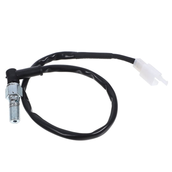 NICEXMAS Universal Motorcycle Brake Light Switch Black Hydraulic Brake Line Pressure