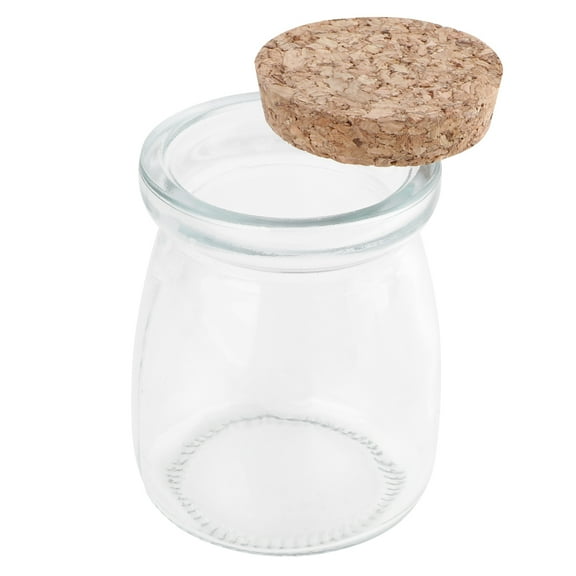 NICEXMAS Nicexmas Glass Pudding Bottle, Multi Sealed Canister for Storage Use
