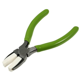 Cousin DIY Craft and Jewelry Nylon Jaw Pliers, 5.5 inch, Green