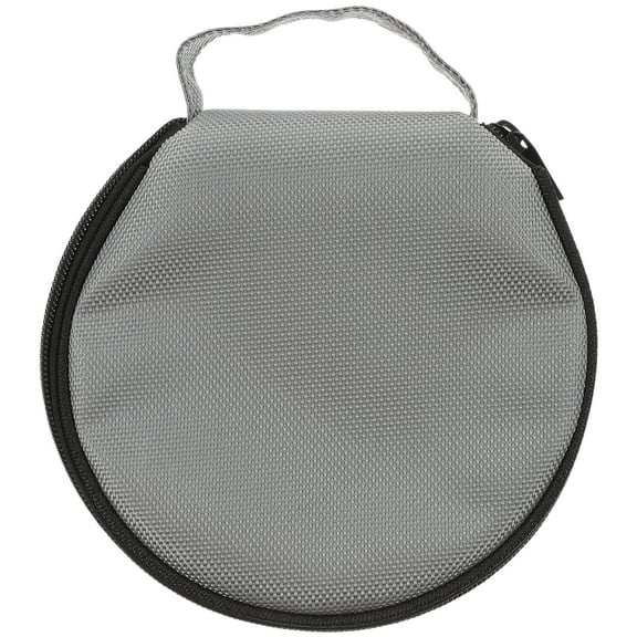 TINKSKY Seat Car CD Bag Music CD Storage CD Wallet Holder 16.5X15X2.8CM Grey