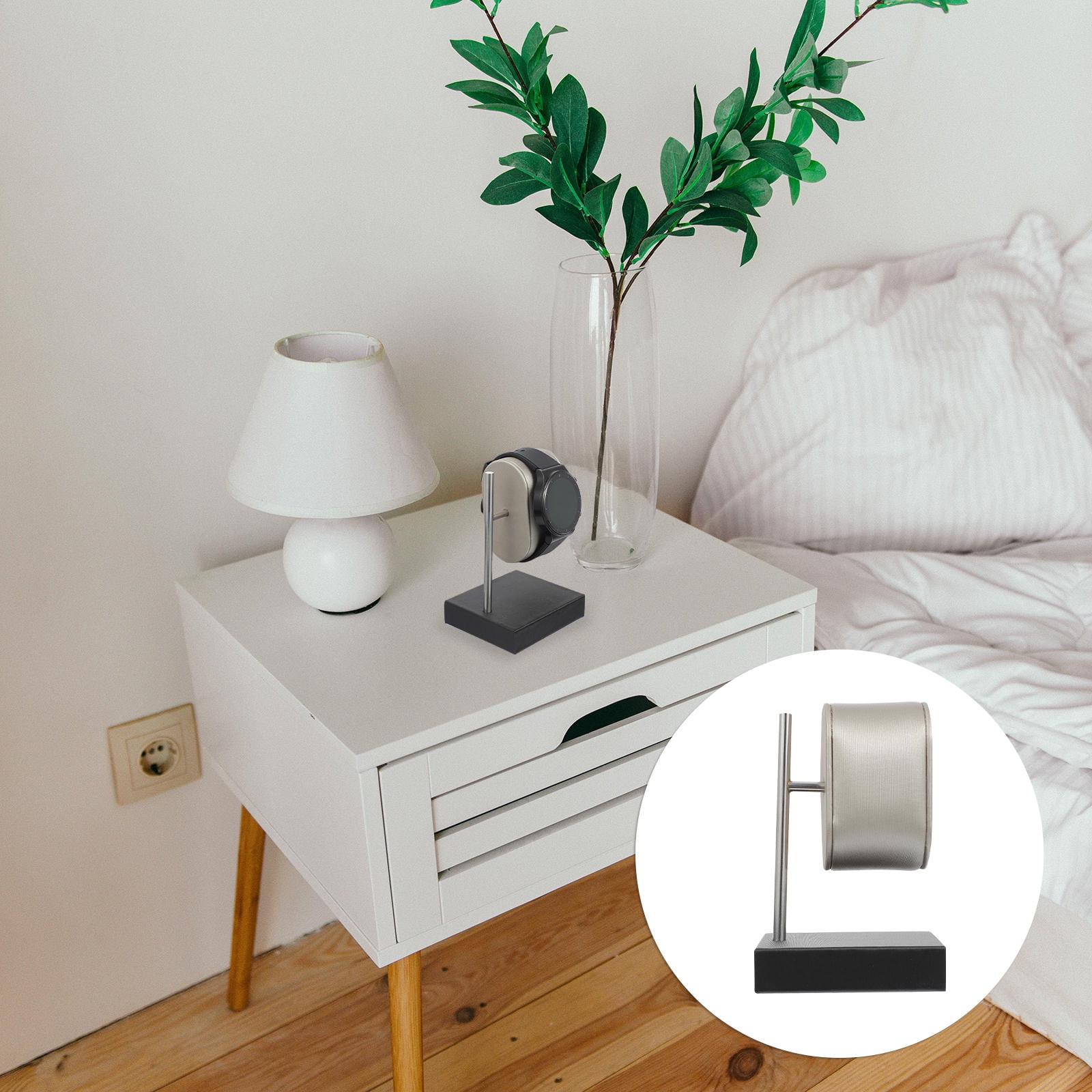 TINKSKY Single Watch Rack 1Pack Upright Shape Grey Synthetic Material ...