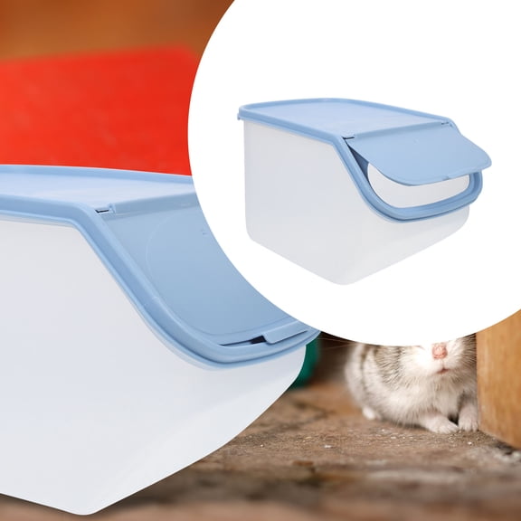 NICEXMAS Reusable Sturdy Sand Bath Box for Hamsters and Chinchillas Easy to Clean
