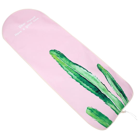 NICEXMAS Heat-resistant Ironing Board Cover Pink Polyester Digital Printing 1Set