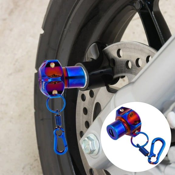 TINKSKY Titanium Carabiner Keychain Key Shell for Motorcycle Use Durable 1Set