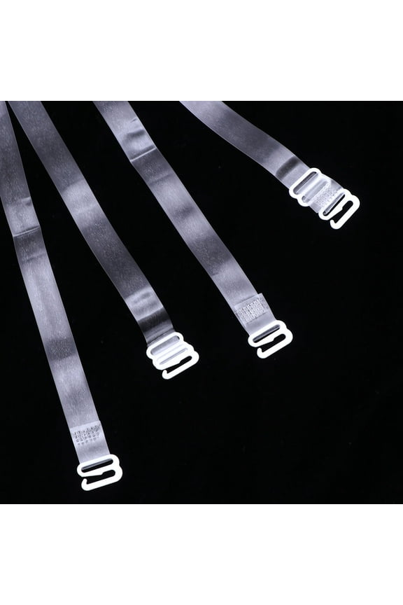 Invisible Bra Shoulder Strap, White, Adjustable, Perfect for Daily Use