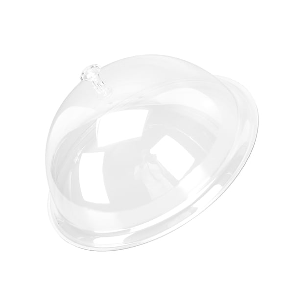 NICEXMAS Transparent Kitchen Food Cover for Home Use PP Material Keeps Food Fresh and Warm 12.5 in