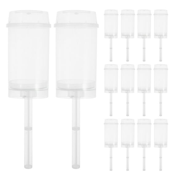 TINKSKY Transparent Push Pop Cake Containers with Lids for Easy Cake Use Crafted from Safe PP Material 60pcs