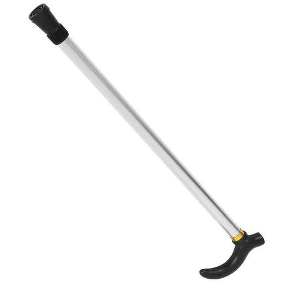 TINKSKY Walking Cane Telescoping Silver Aluminum Alloy Support for Elderly 1Pack