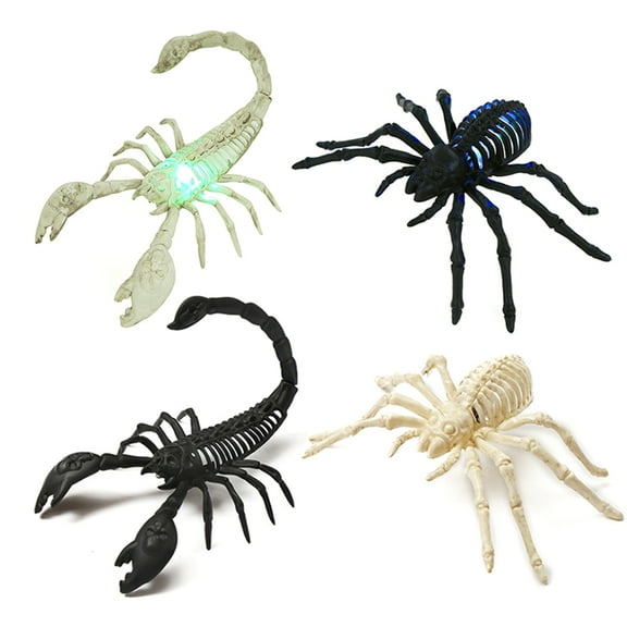NICEXMAS Bugs Figurines Decorative Plastic Scorpion Black 1Pcs