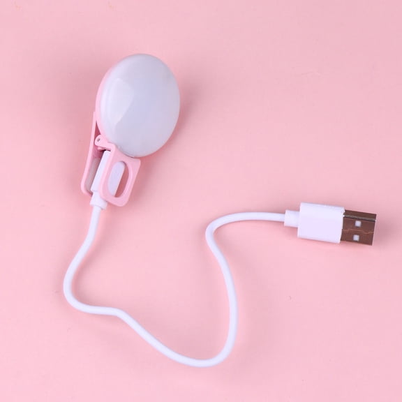 NICEXMAS led Phone Light Selfie Ring Lamp Round Pink 1Pcs for Makeup Lighting