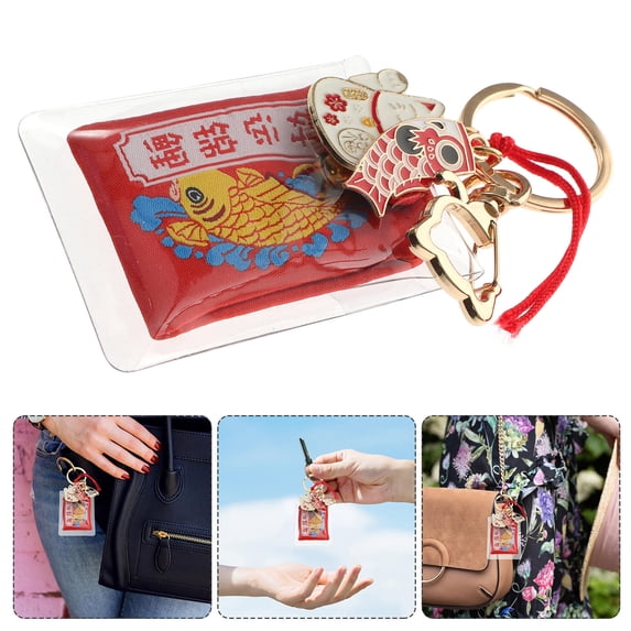 NICEXMAS Japanese Keychain Hanging Ornament Multi-Use Key 1 Piece Accessory