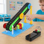 TINKSKY small desktop conveyor belt DIY Conveyor Belt Multi Plastic 1Set for Robotics Kit Time and Effort Saving
