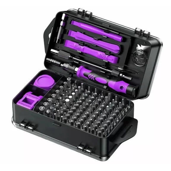 TINSOL 115in1 Precision Screwdriver Set, CRV Steel Bits W/ Torx Triwing Mini Repair Tool Kit for Electronics Laptop Phone Repair