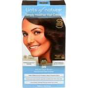 TINTS OF NATURE Permanent Colour 3N Natural Dark Brown 4.4 OUNCE