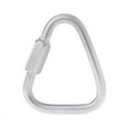 thumbnail image 1 of TINYSOME 1 Piece Stainless Steel Triangular Carabiner, Screw Lock Buckle Fast Safety, 1 of 13