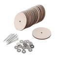 thumbnail image 1 of TINYSOME 10 Sets Wood Joints Connectors for Handmade Bear Craft Children Kids Toy DIY Scr, 1 of 17