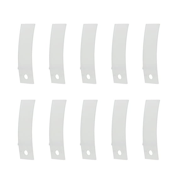 TINYSOME 10Pcs Plastic Drawer Stops Drawer Bottom Repair Fixing Tool Home Anti-slip Drawer Stoppers Furniture Drawers Accessories